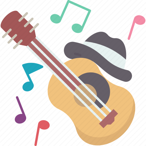 Guitar, music, country, song, entertainment icon - Download on Iconfinder
