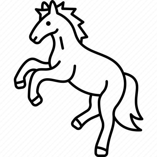 Horse, stallion, equestrian, ride, farm icon - Download on Iconfinder