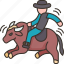 bull, rider, rodeo, cowboy, wild 