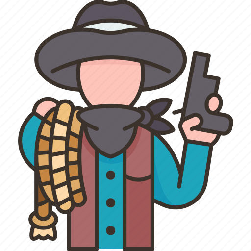 Cowboy, adult, western, man, ranch icon - Download on Iconfinder