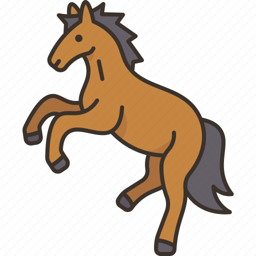 Horse, stallion, equestrian, ride, farm icon - Download on Iconfinder