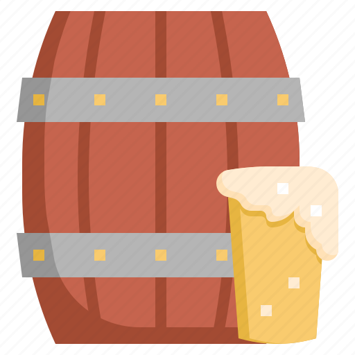 Beer, barrel, brewery, restaurant, keg, alcoholic, drinks icon - Download on Iconfinder
