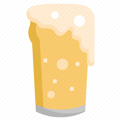 Pint, alcohol, beer, food, restaurant, alcoholic, drink icon - Download on Iconfinder