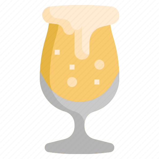 Tulip, glass, brewery, food, restaurant, alcoholic, drink icon - Download on Iconfinder