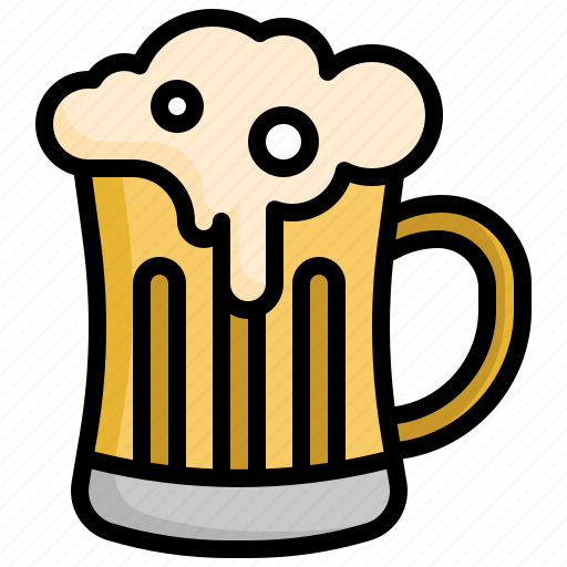 Beer, mug, alcohol, food, restaurant, pint icon - Download on Iconfinder