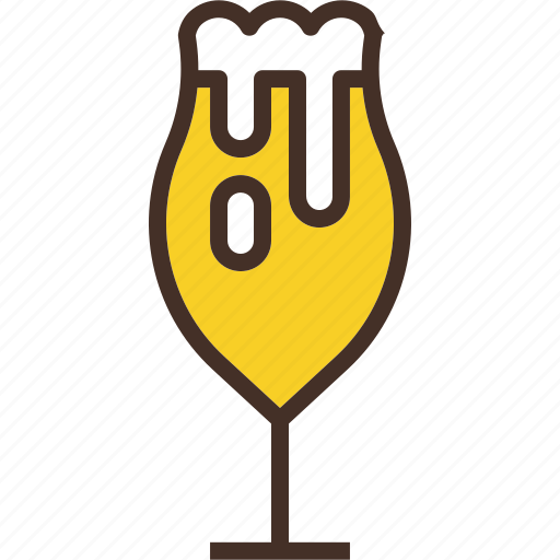 Alcohol, beer, drink, glass, tulip icon - Download on Iconfinder