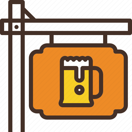 Beer, place, pub, sign icon - Download on Iconfinder