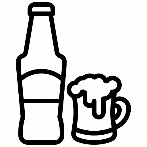 Beer, bottle, food, restaurant, alcoholic, drink, bottles icon - Download on Iconfinder