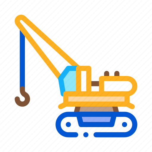 Building, construction, crane, machine, port, ship, unloading icon - Download on Iconfinder