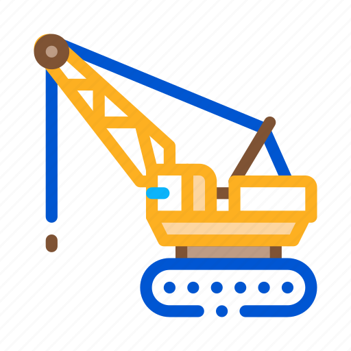 Building, construction, crane, port, ship, transport, unloading icon - Download on Iconfinder