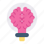 brain, creative, idea, light bulb 
