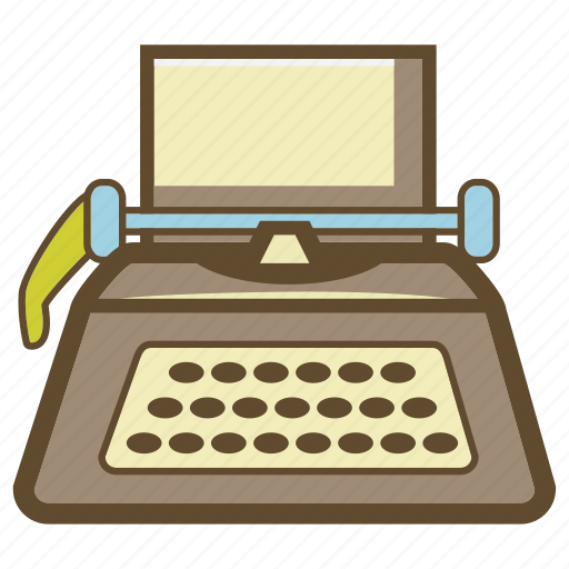 Copywriter, text, type, typewriter, writer icon - Download on Iconfinder