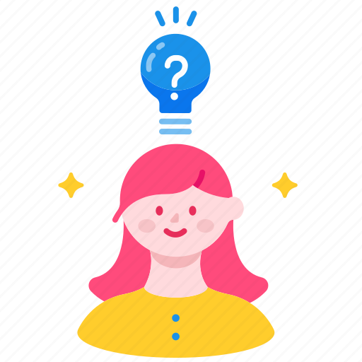 Creative, curiosity, curious, idea, learning, question, thinking icon - Download on Iconfinder