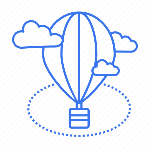Air, balloon, clouds, flying, hot icon - Download on Iconfinder