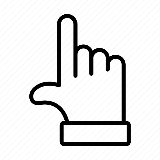 Arrow, finger, gesture, hand, up icon - Download on Iconfinder