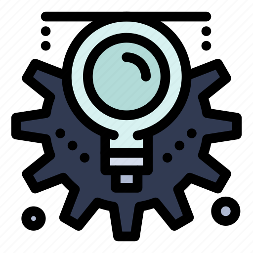 Creative, gear, idea, process icon - Download on Iconfinder