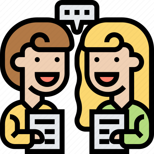 Consult, meeting, brainstorming, discussion, communication icon - Download on Iconfinder