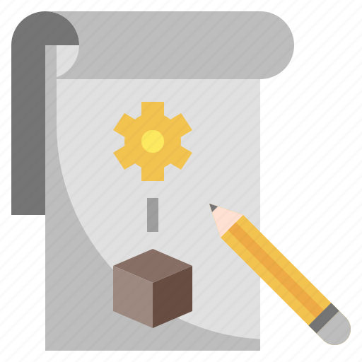 Prototype, idea, blueprint, industry, engineering icon - Download on Iconfinder