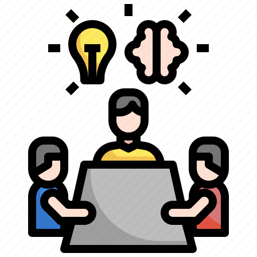 Brainstorm, meeting, discussion, discuss, synergy icon - Download on Iconfinder