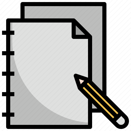 Sketchpad, notepad, notebook, school, material, tool icon - Download on Iconfinder