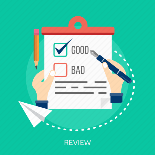 Bad, document, good, paper, review, revision, sending icon - Download on Iconfinder