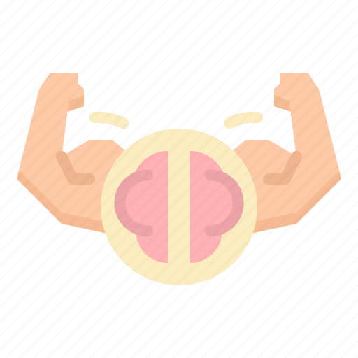 Clean, healthy, muscle, strong, thinking icon - Download on Iconfinder