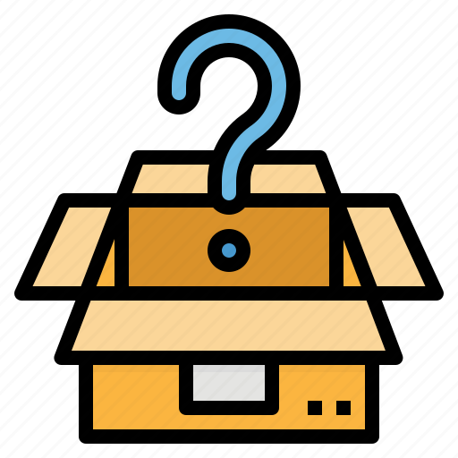 Box, question icon - Download on Iconfinder on Iconfinder