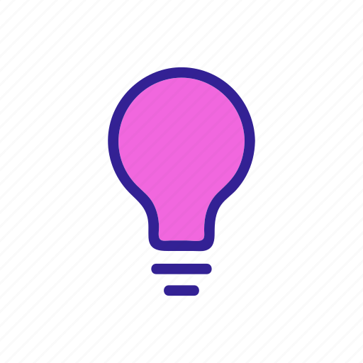 Contour, creativity, energy, idea, light, power icon - Download on Iconfinder