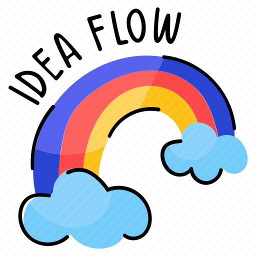Spectrum, rainbow, do magic, color spectrum, weather sticker - Download on Iconfinder