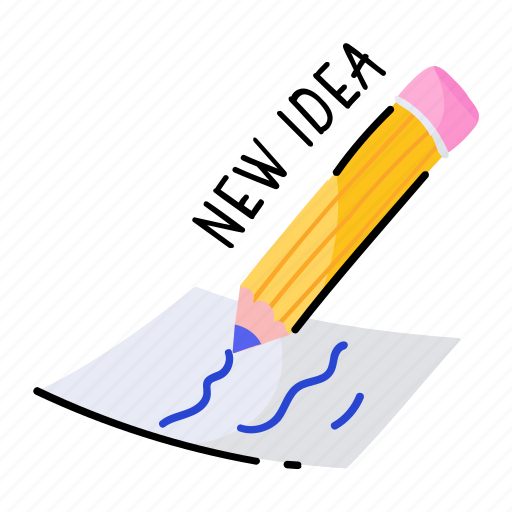 Write, stationery, pencil, edit, office supplies sticker - Download on Iconfinder