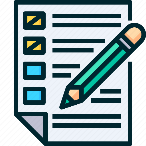 Pencil, plan, document, strategic, checking, paper, planning icon - Download on Iconfinder