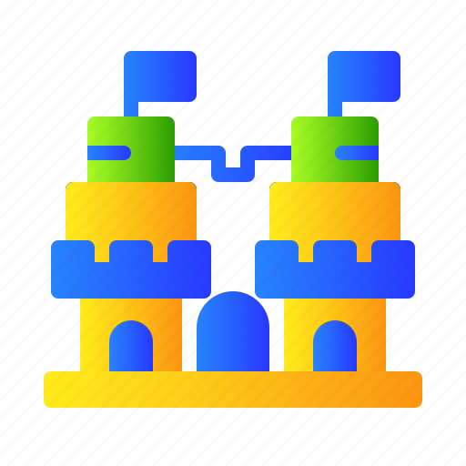 Building, castle, toys, building blocks, toy bricks icon - Download on Iconfinder