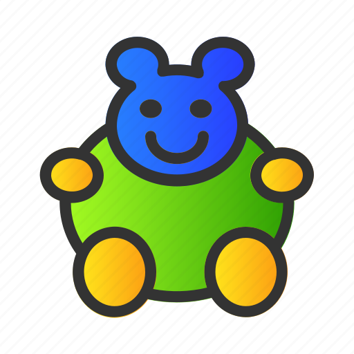 Bear, teddy, toy icon - Download on Iconfinder on Iconfinder