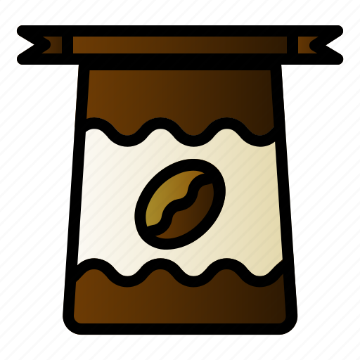 Bag, bean, coffee, package icon - Download on Iconfinder