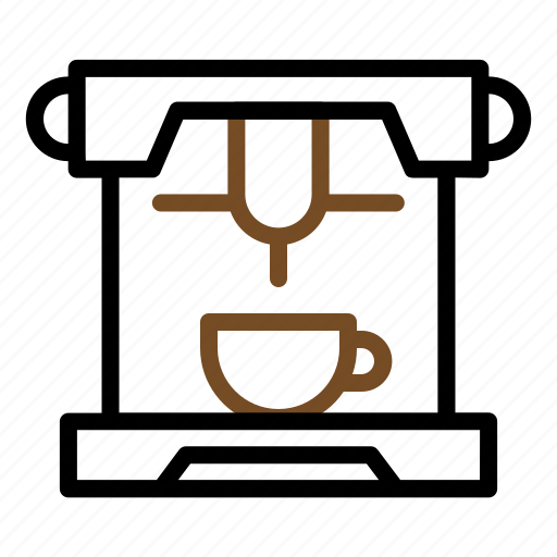 Cafe, coffee, espresso, machine icon - Download on Iconfinder