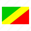 congo, country, flag, national 