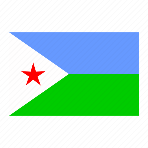 Country, djibouti, flag, national icon - Download on Iconfinder