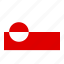 country, flag, greenland, national 
