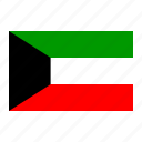 country, flag, flags, kuwait