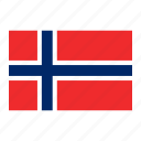 country, flag, flags, norway