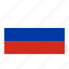 country, flag, national, russia 