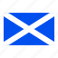country, flag, national, scotland 