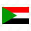 country, flag, national, sudan 