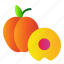 food, fruit, healthy, peach 