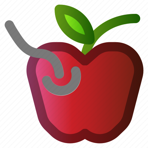 Apple, apples, caterpillar, fruit, spring icon - Download on Iconfinder