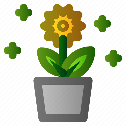 Flower, garden, nature, pot, spring icon - Download on Iconfinder