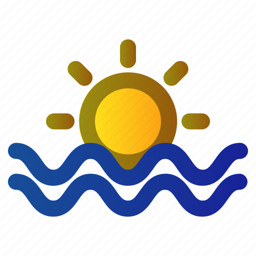 Beach, holiday, summer, sunset, vacation icon - Download on Iconfinder