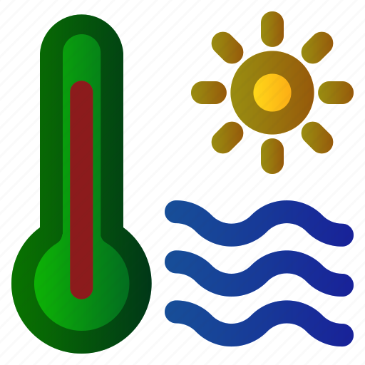 Hot, summer, sun, temperature, weather icon - Download on Iconfinder