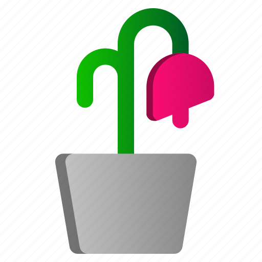 Flower, hot, plant, pot, summer icon - Download on Iconfinder