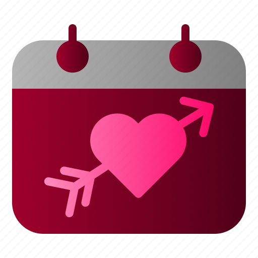 Calendar, honeymoon, love, wedding icon - Download on Iconfinder
